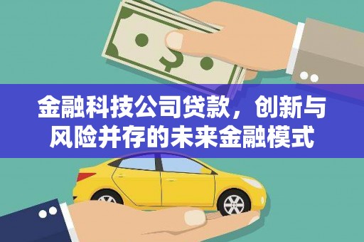 宾县金融科技公司贷款，创新与风险并存的未来金融模式