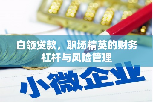 宾县白领贷款，职场精英的财务杠杆与风险管理
