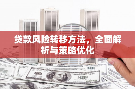 宾县贷款风险转移方法，全面解析与策略优化
