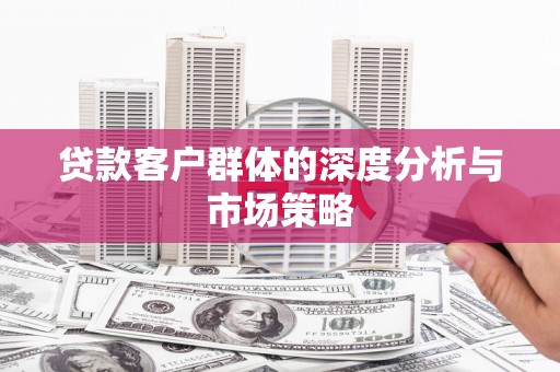 宾县贷款客户群体的深度分析与市场策略