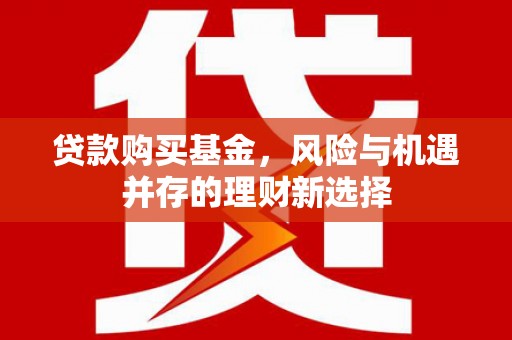 宾县贷款购买基金，风险与机遇并存的理财新选择