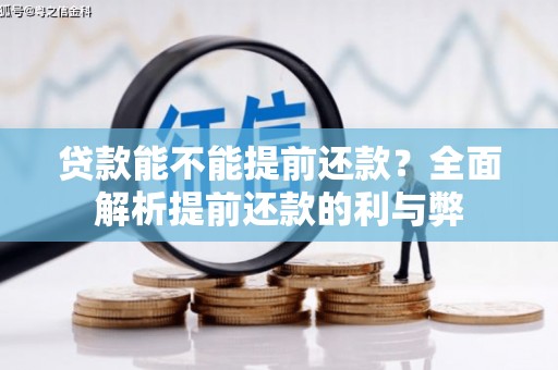 宾县贷款能不能提前还款？全面解析提前还款的利与弊