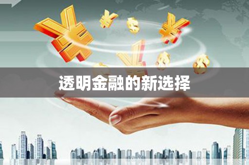 宾县透明金融的新选择