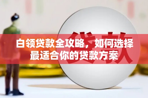 宾县白领贷款全攻略，如何选择最适合你的贷款方案